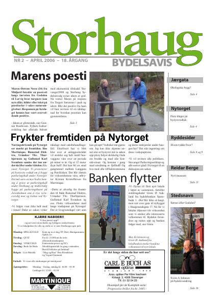 Forsiden til Nr. 2 · 2006