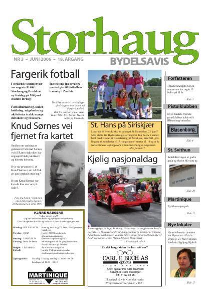 Forsiden til Nr. 3 · 2006