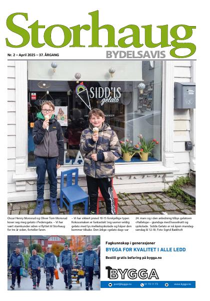 Forsiden til Nr. 2 · 2025