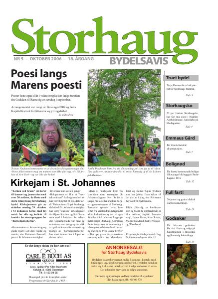Forsiden til Nr. 5 · 2006