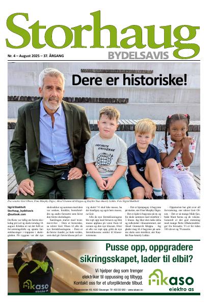 Forsiden til Nr. 4 · 2025