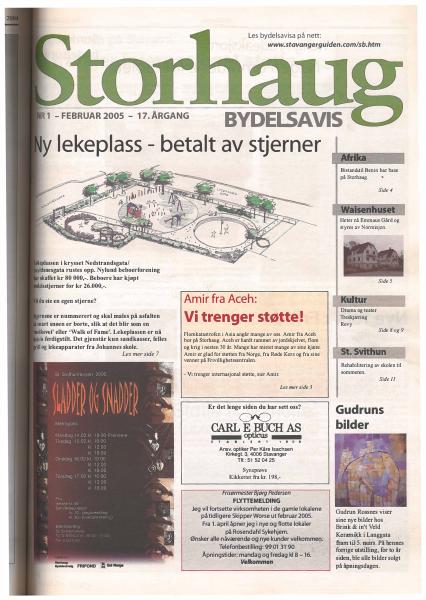 Forsiden til Nr. 1 · 2005