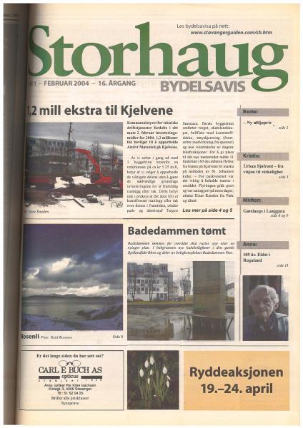 Forsiden til Nr. 1 · 2004
