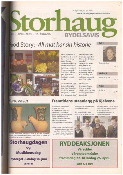 Forsiden til Nr. 2 · 2003