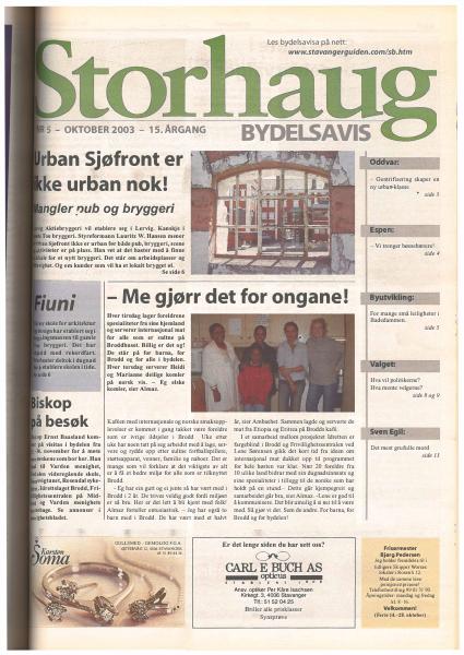 Forsiden til Nr. 5 · 2003