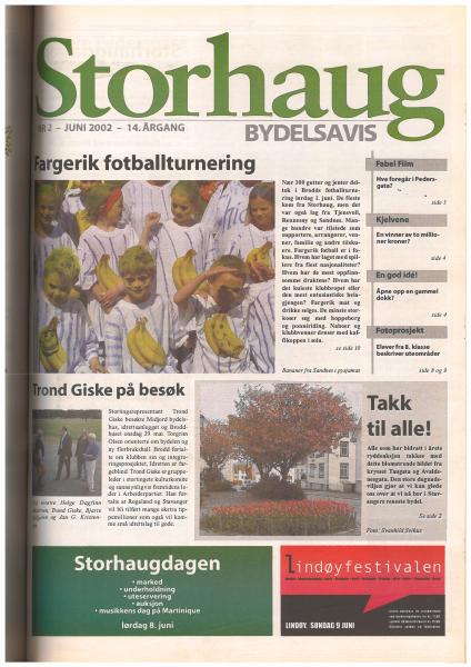 Forsiden til Nr. 2 · 2002