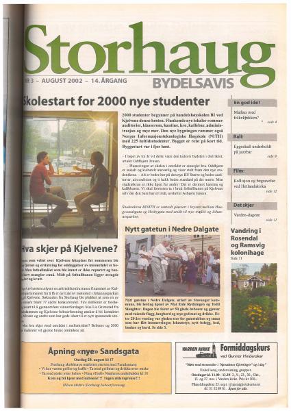 Forsiden til Nr. 3 · 2002