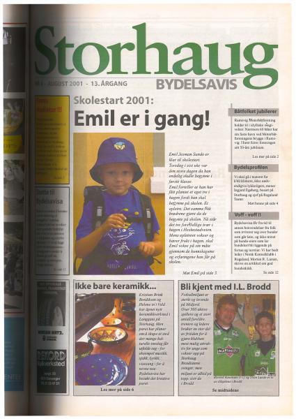 Forsiden til Nr. 4 · 2001