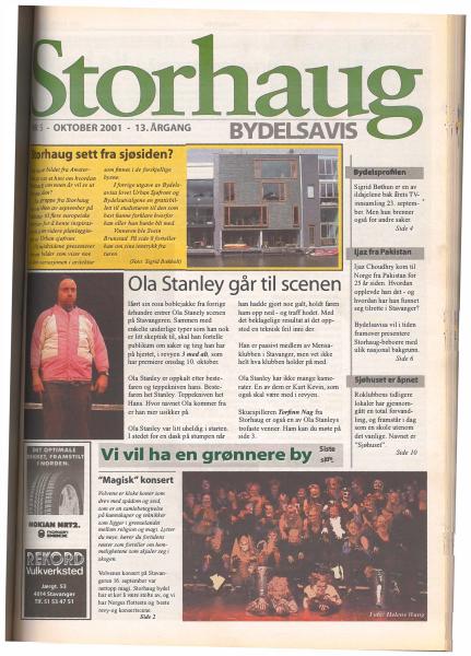 Forsiden til Nr. 5 · 2001