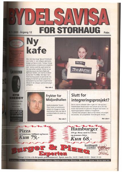 Forsiden til Nr. 1 · 2000