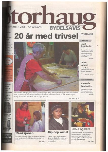 Forsiden til Nr. 5 · 2000
