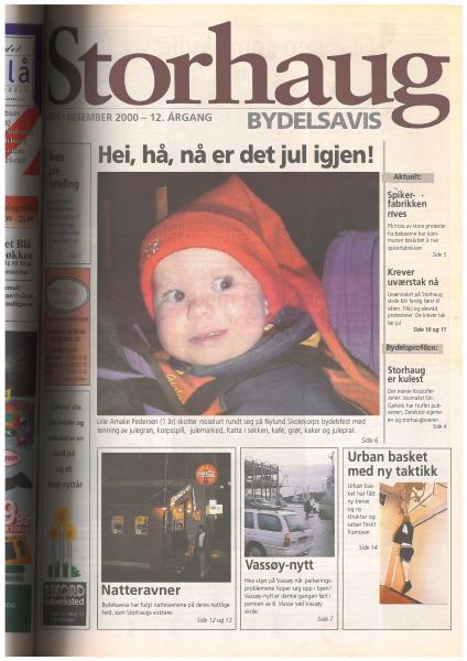 Forsiden til Nr. 6 · 2000