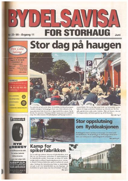 Forsiden til Nr. 3 · 1999