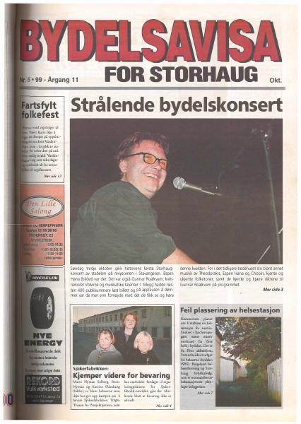 Forsiden til Nr. 5 · 1999
