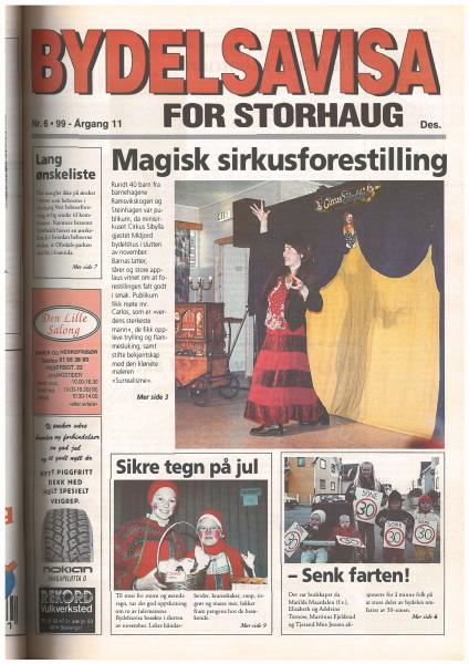Forsiden til Nr. 6 · 1999