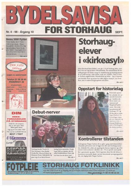 Forsiden til Nr. 4 · 1998