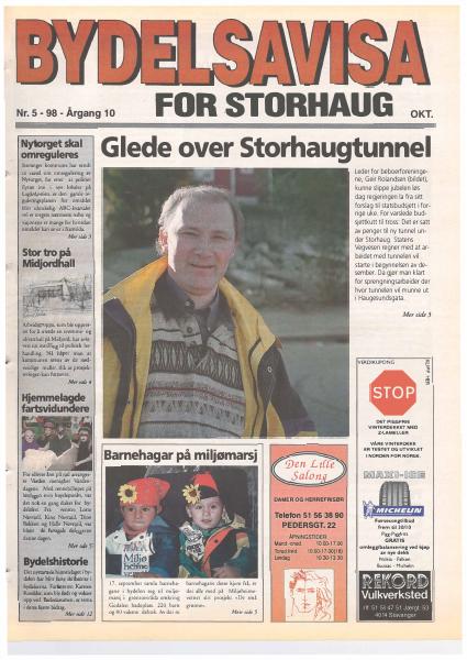 Forsiden til Nr. 5 · 1998