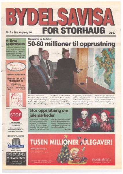Forsiden til Nr. 6 · 1998
