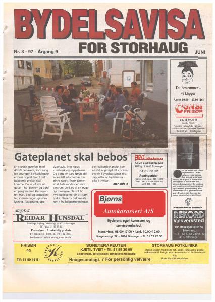 Forsiden til Nr. 3 · 1997