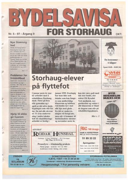 Forsiden til Nr. 5 · 1997