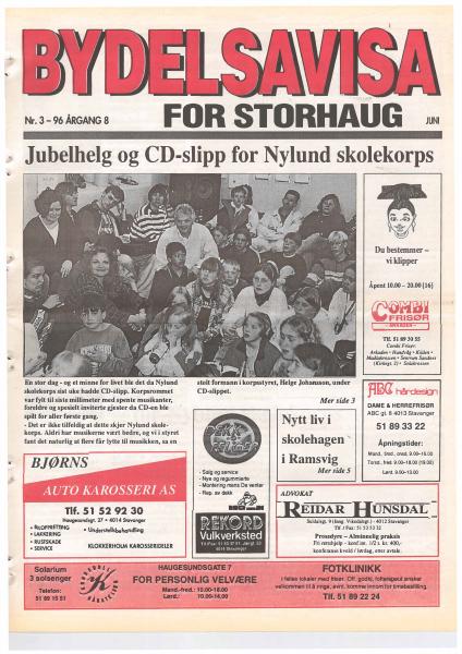 Forsiden til Nr. 3 · 1996