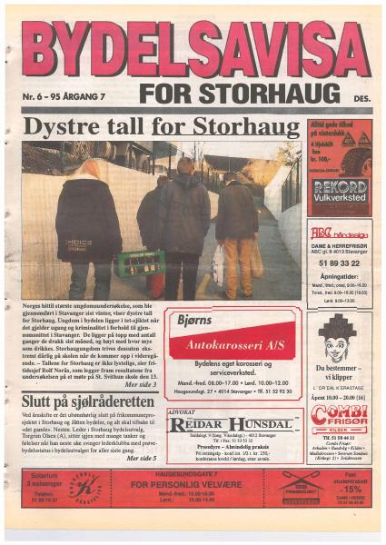 Forsiden til Nr. 6 · 1995