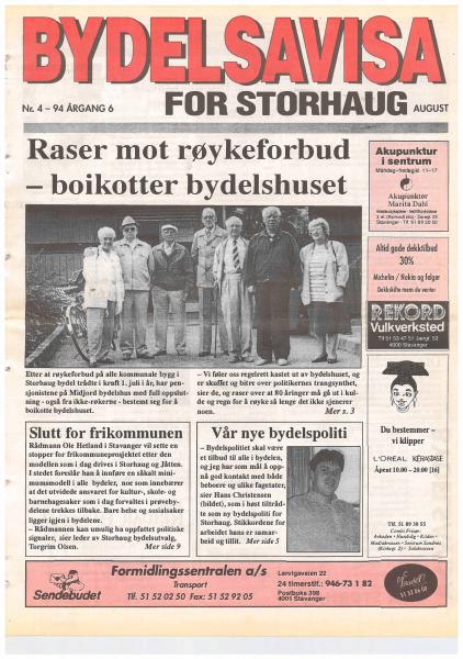 Forsiden til Nr. 4 · 1994