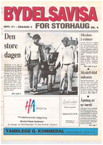 Forsiden til Nr. 4 · 1991