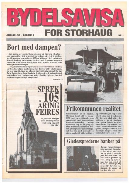 Forsiden til Nr. 1 · 1990