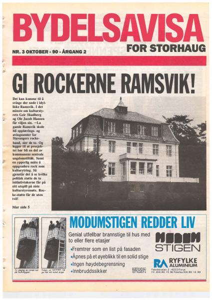 Forsiden til Nr. 3 · 1990
