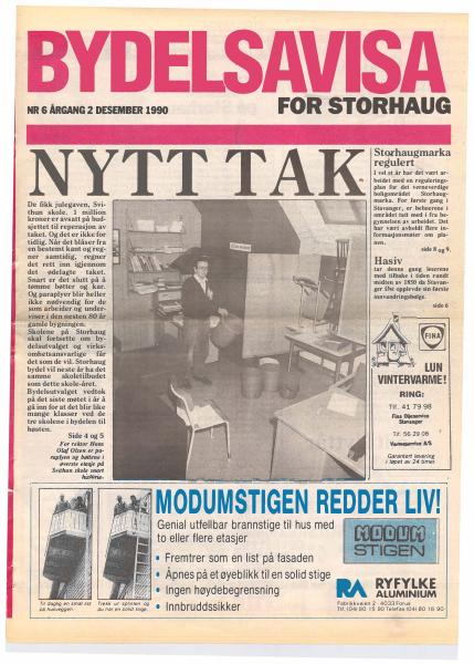 Forsiden til Nr. 6 · 1990