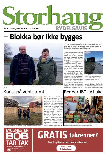 Forsiden til Nr. 1 · 2020