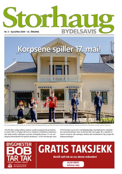 Forsiden til Nr. 2 · 2020
