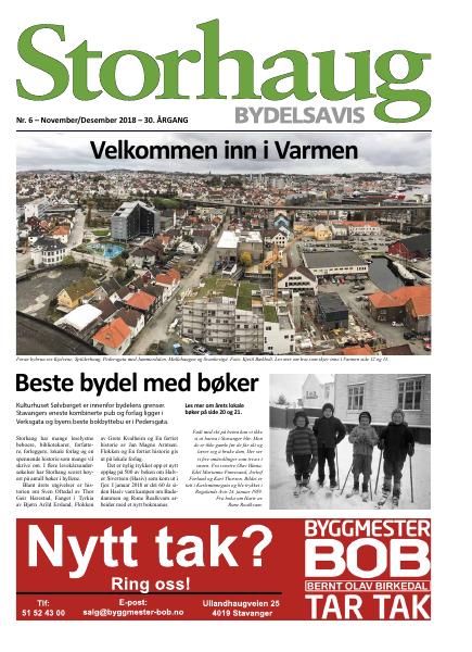 Forsiden til Nr. 6 · 2018