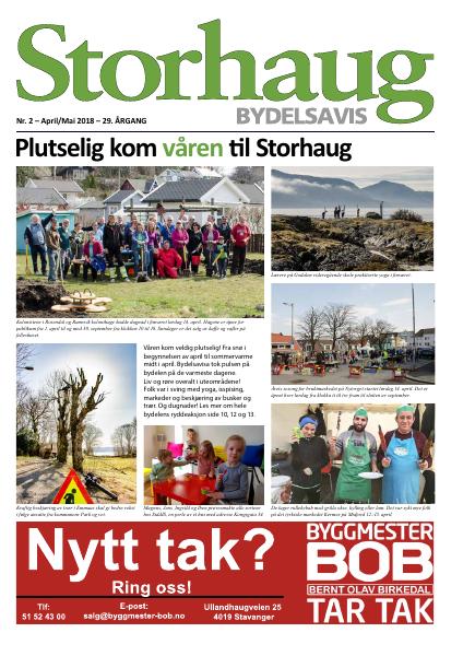 Forsiden til Nr. 2 · 2018