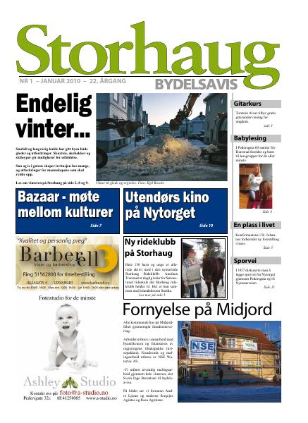 Forsiden til Nr. 1 · 2010
