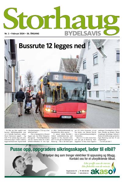 Forsiden til Nr. 1 · 2024