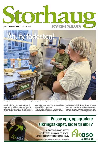 Forsiden til Nr. 1 · 2025